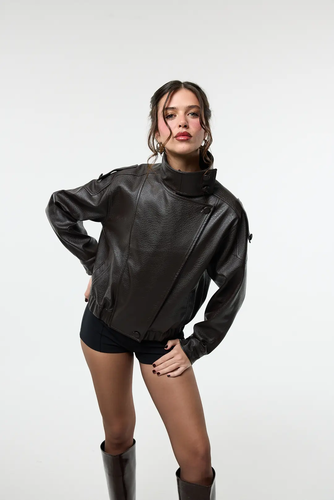 Cosmic Leather Jacket