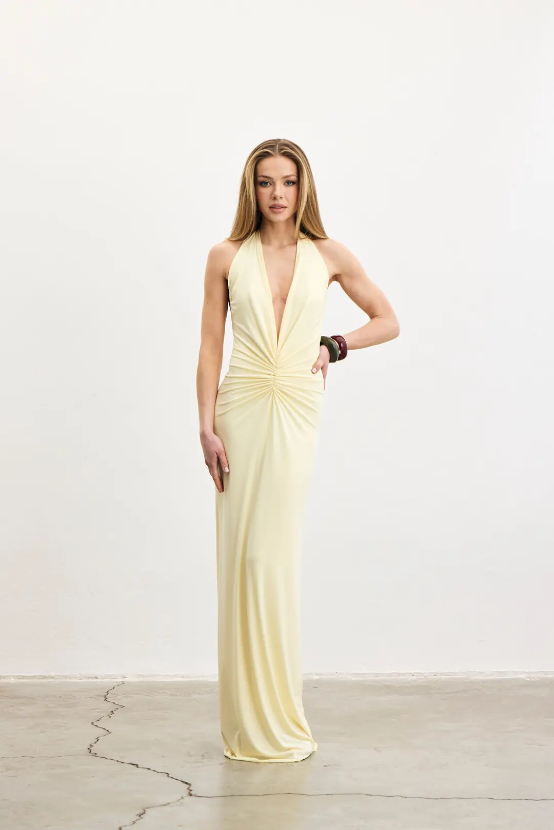 Solea Dress - Sarı