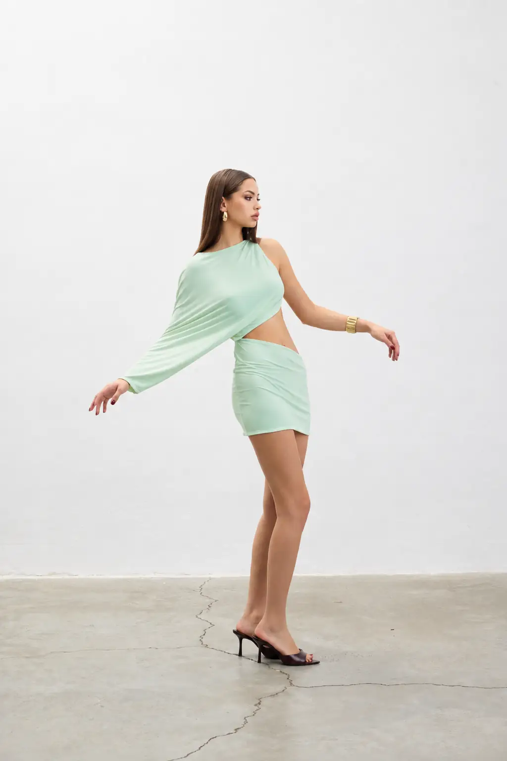 Sienna Dress - Yeşil