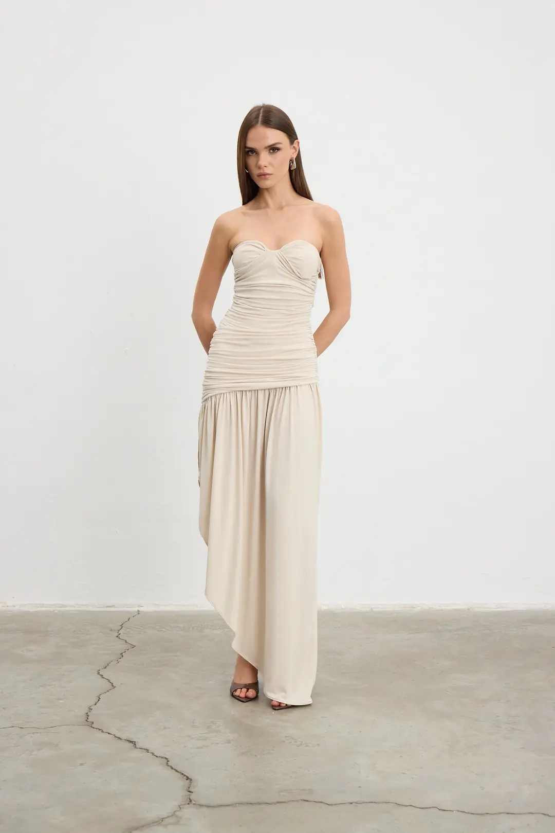 Serene Dress - Bej