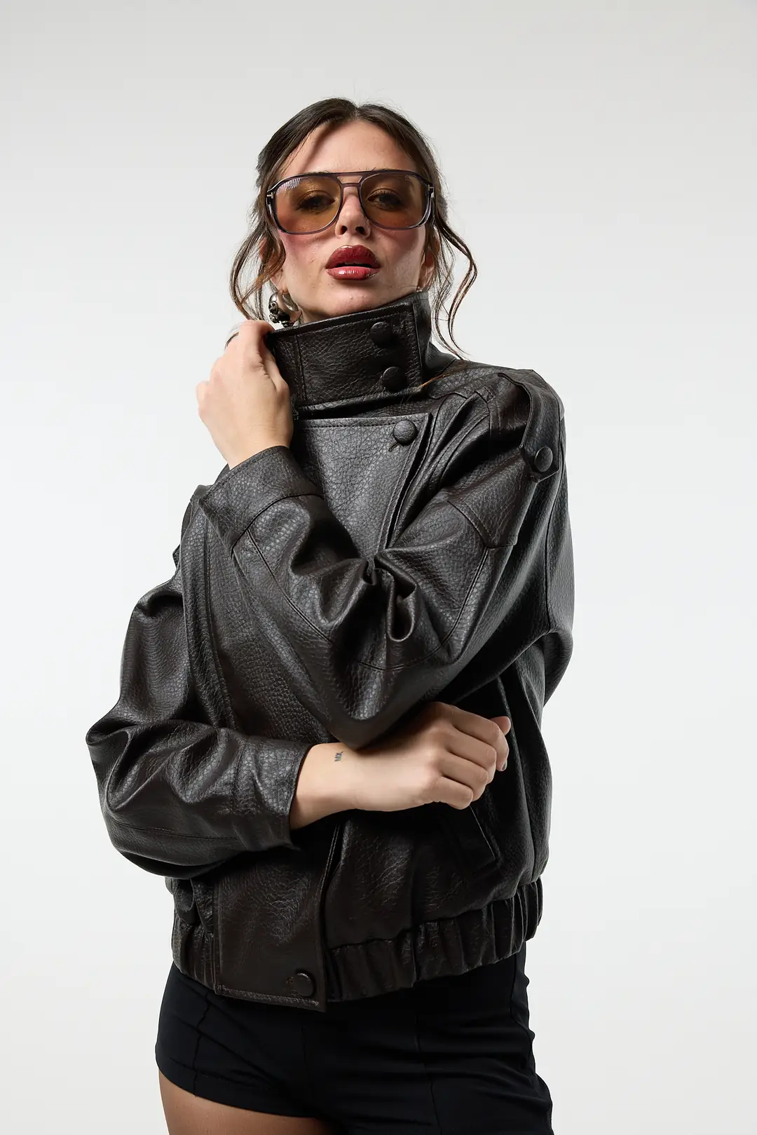 Cosmic Leather Jacket