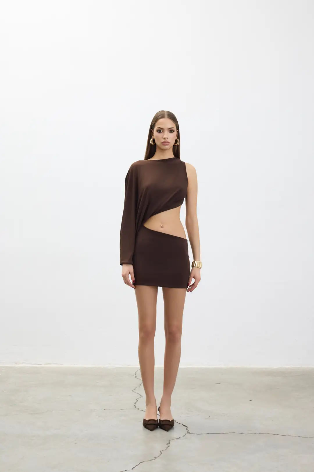 Sienna Dress - Acı Kahve