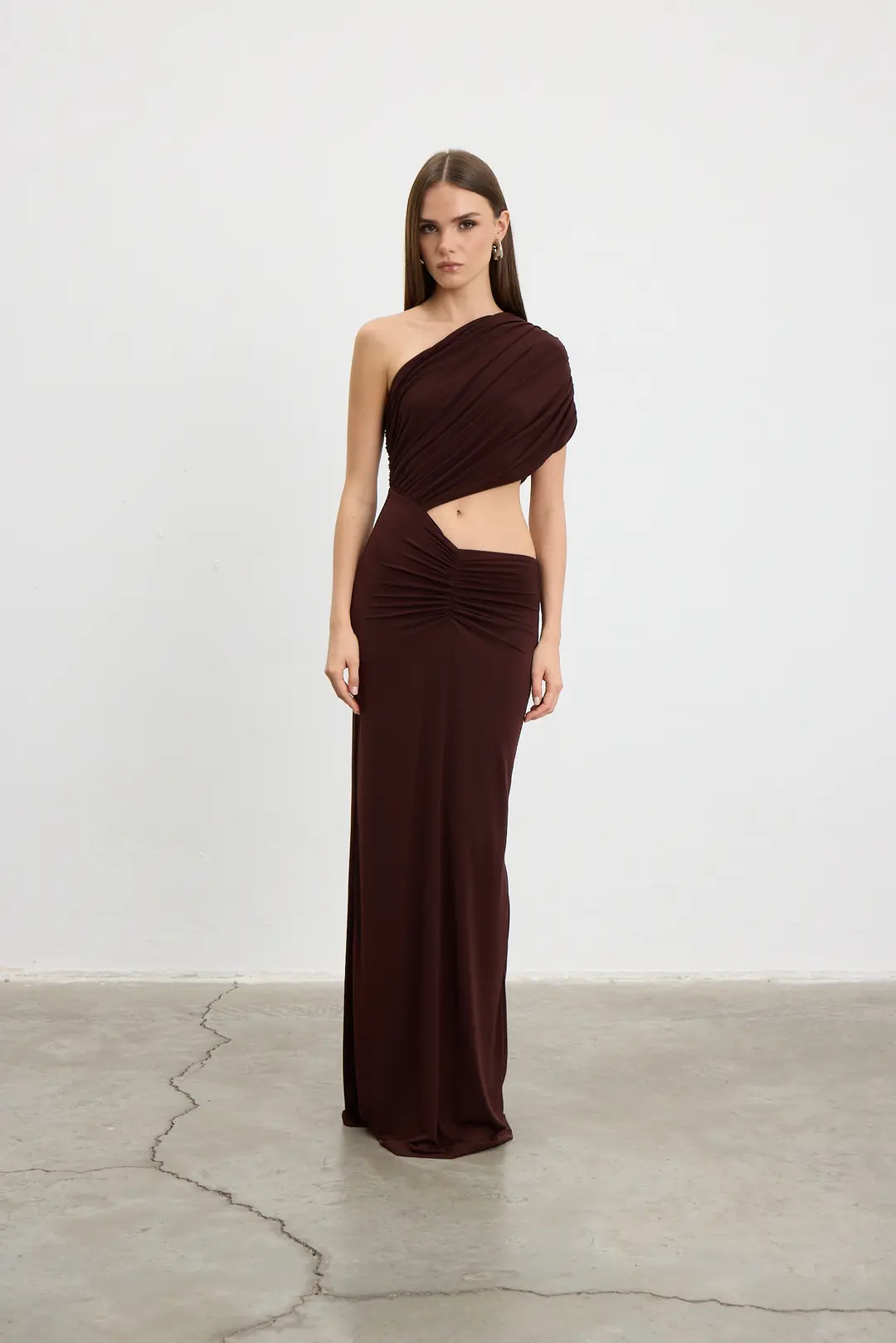 Astra Dress - Acı Kahve