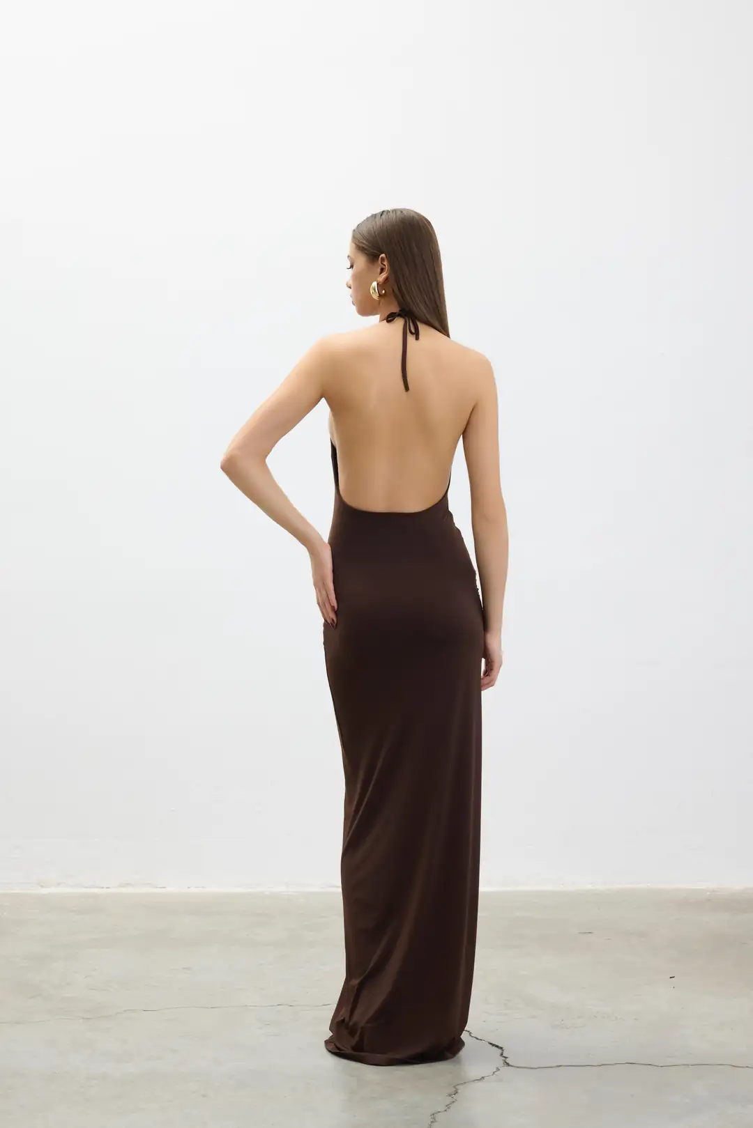 Aura Drape Dress